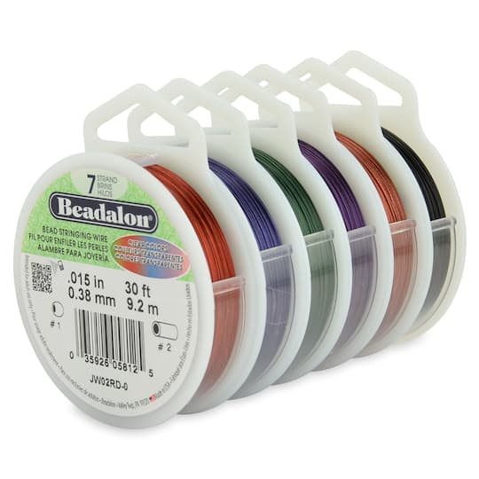 Beadalon® Assorted 7 Strand Bead Stringing Wire Pack